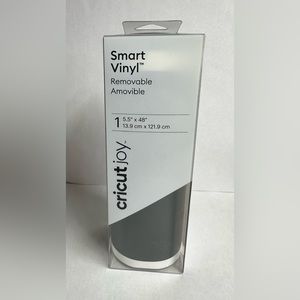 Cricut Joy Smart Vinyl Matte Black Removable Vinyl #1